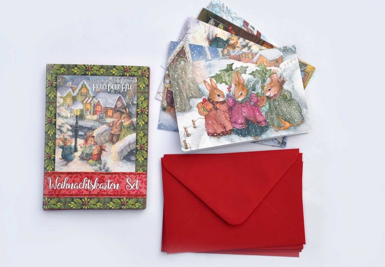 Produktbild: Weihnachtskarten-Set "Frohe Weihnachten!"