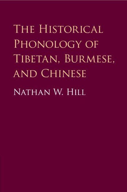 Produktbild: The Historical Phonology of Tibetan, Burmese, and Chinese