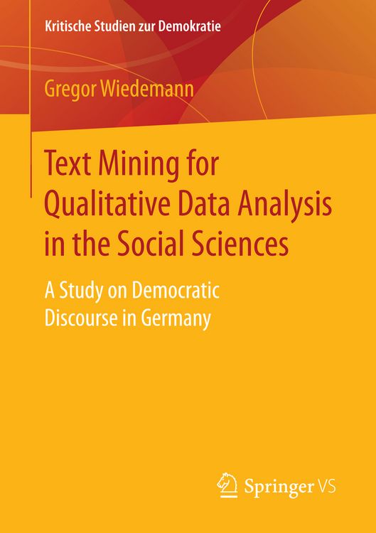 Produktbild: Text Mining for Qualitative Data Analysis in the Social Sciences