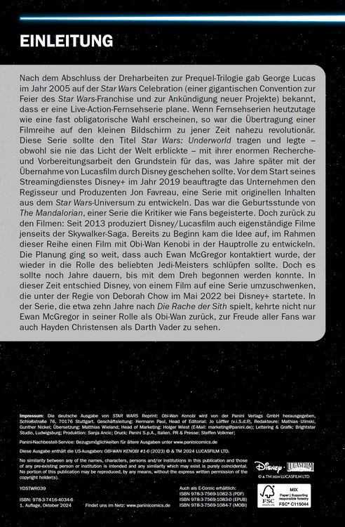 Produktbild: Star Wars Comics: Obi-Wan Kenobi