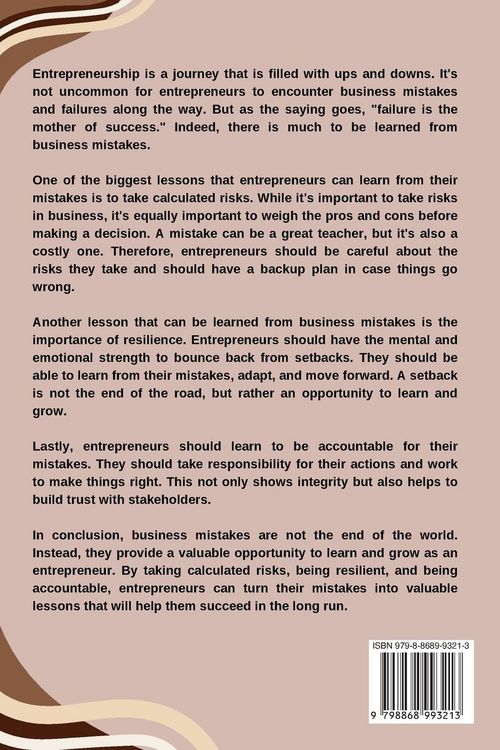 Produktbild: Lessons in Entrepreneurship