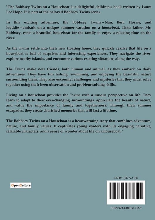 Produktbild: The Bobbsey Twins on a Houseboat