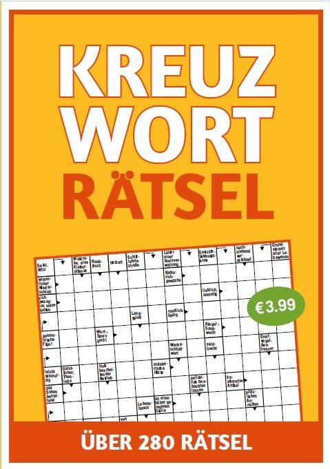 Produktbild: Kreuzwortr&auml;tsel gelb