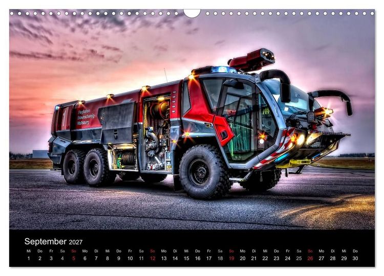Produktbild: Feuerwehr Braunschweig (Wandkalender 2027 DIN A3 quer), CALVENDO Monatskalender