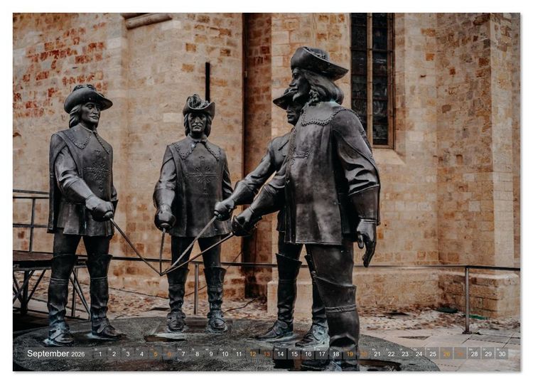 Produktbild: Fernweh nach Frankreich (Wandkalender 2026 DIN A3 quer), CALVENDO Monatskalender