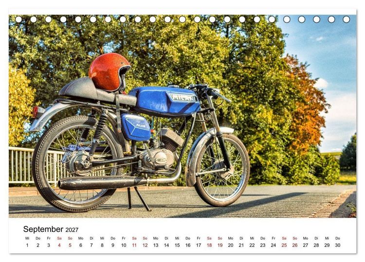 Produktbild: Bella Macchina (Tischkalender 2027 DIN A5 quer), CALVENDO Monatskalender