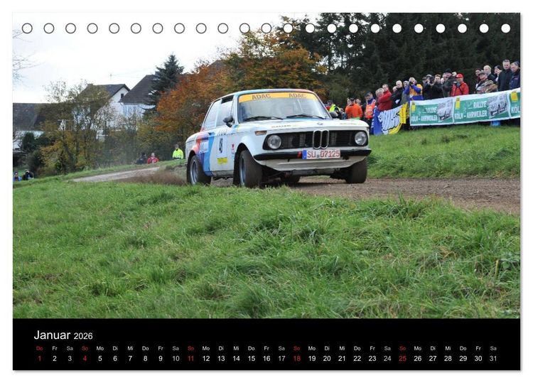 Produktbild: Rallye, K&ouml;ln - Ahrweiler (Tischkalender 2026 DIN A5 quer), CALVENDO Monatskalender