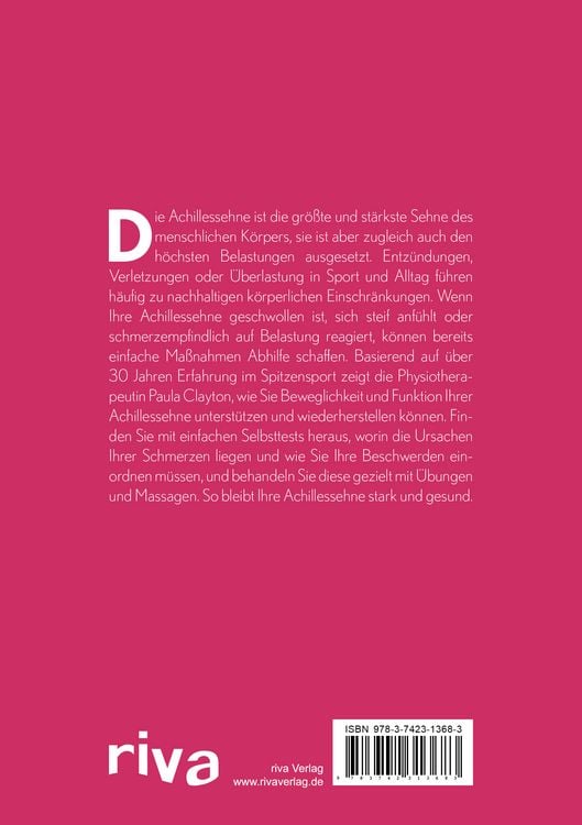 Produktbild: Beschwerden der Achillessehne selbst behandeln