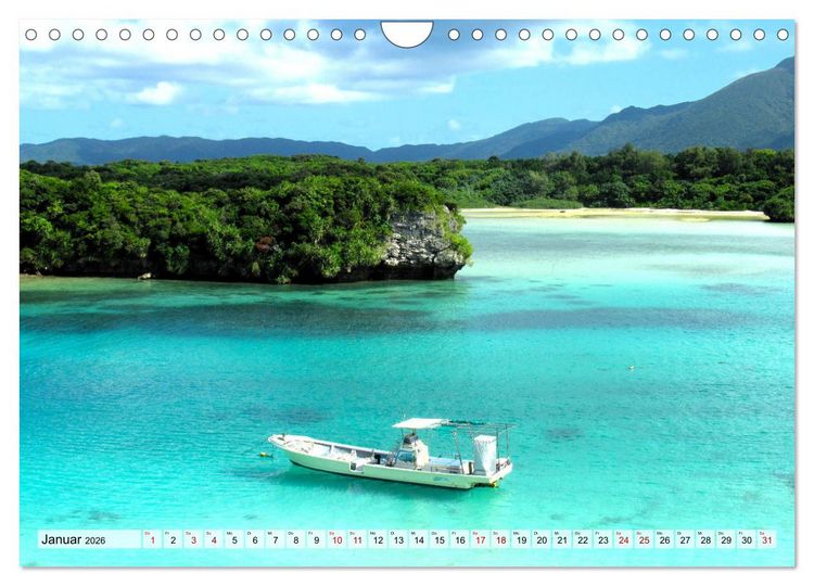 Produktbild: Ishigaki & Miyako - Subtropisches Inselparadies im S&uuml;den Japans (Wandkalender 2026 DIN A4 quer), CALVENDO Monatskalender
