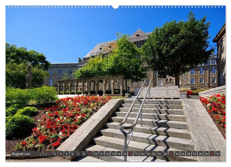 Produktbild: Saint Malo - Stadt der Korsaren (Wandkalender 2026 DIN A2 quer), CALVENDO Monatskalender