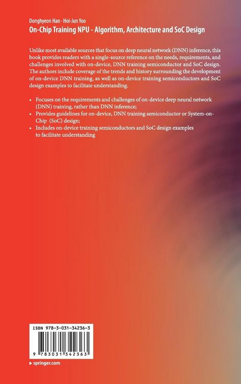 Produktbild: On-Chip Training NPU - Algorithm, Architecture and SoC Design