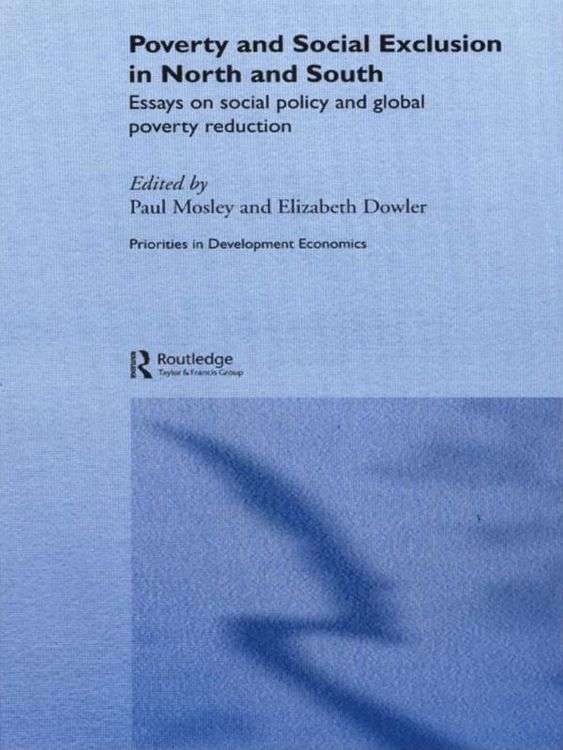 Produktbild: Poverty and Exclusion in North and South