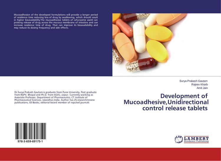 Produktbild: Development of Mucoadhesive,Unidirectional control release tablets