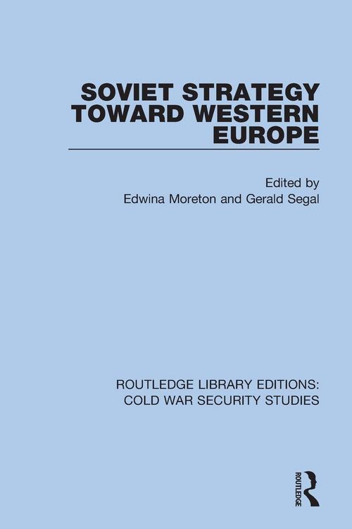 Produktbild: Soviet Strategy Toward Western Europe