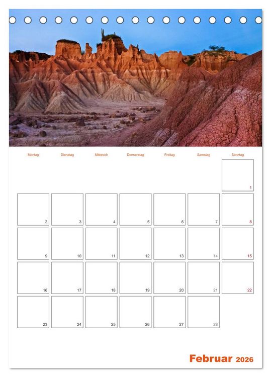 Produktbild: HOMMAGE AN KOLUMBIEN (Tischkalender 2026 DIN A5 hoch), CALVENDO Monatskalender