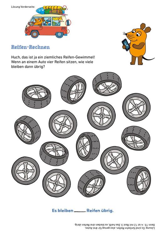 Produktbild: Frag doch mal ... die Maus: Mein R&auml;tselblock mit der Maus - Fahrzeuge und Verkehr