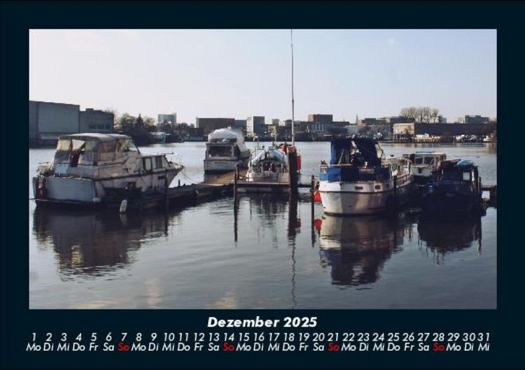 Produktbild: Boote 2025 Fotokalender DIN A5