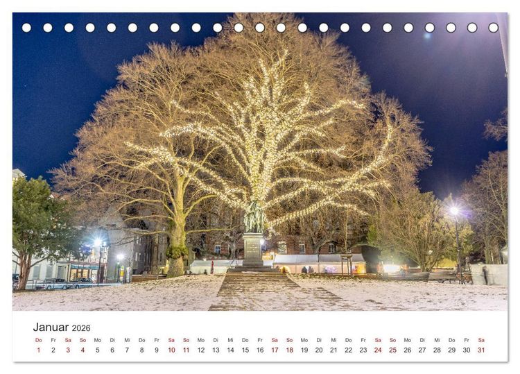 Produktbild: Gr&uuml;&szlig;e aus Stendal: Kalender 2026 (Tischkalender 2026 DIN A5 quer), CALVENDO Monatskalender