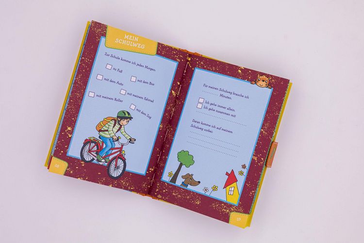 Produktbild: Mein erster Schultag - Jungs (Gelb)