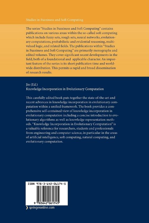 Produktbild: Knowledge Incorporation in Evolutionary Computation