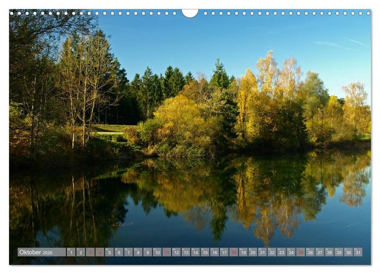 Produktbild: Bezauberndes Ampertal bei Moosburg (Wandkalender 2026 DIN A3 quer), CALVENDO Monatskalender