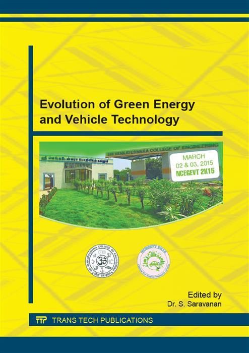 Produktbild: Evolution of Green Energy and Vehicle Technology