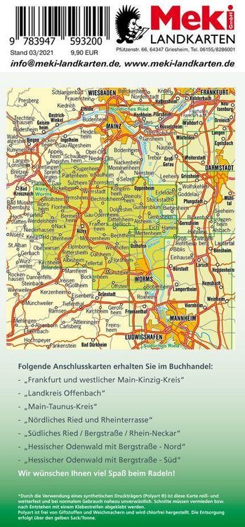 Produktbild: Radfahren - Rheinhessen S&uuml;d / Landkreis Alzey-Worms