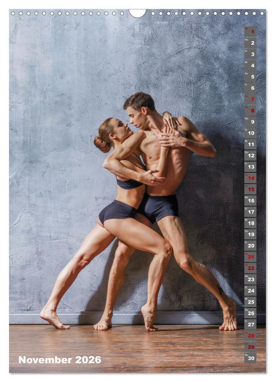 Produktbild: Sinneseindruck Ballett (Wandkalender 2026 DIN A3 hoch), CALVENDO Monatskalender