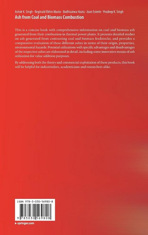 Produktbild: Ash from Coal and Biomass Combustion