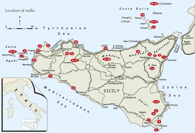 Produktbild: Walking in Sicily
