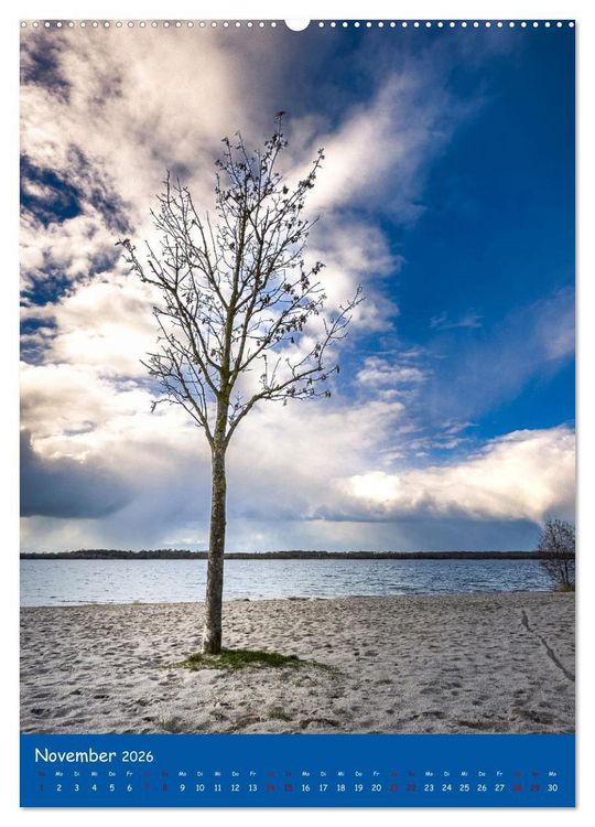 Produktbild: Cospudener See (Wandkalender 2026 DIN A2 hoch), CALVENDO Monatskalender