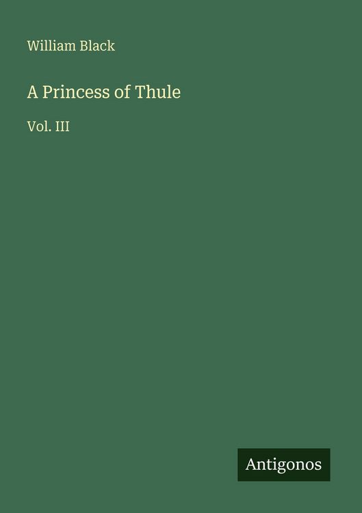 Produktbild: A Princess of Thule