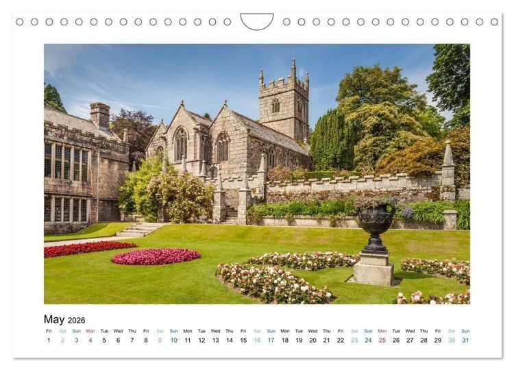 Produktbild: Cornwall - Between Land and Sea (Wall Calendar 2026 DIN A4 landscape), CALVENDO 12 Month Wall Calendar