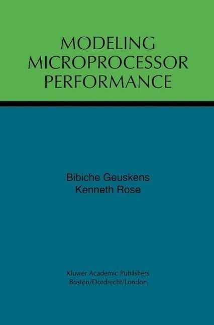 Produktbild: Modeling Microprocessor Performance