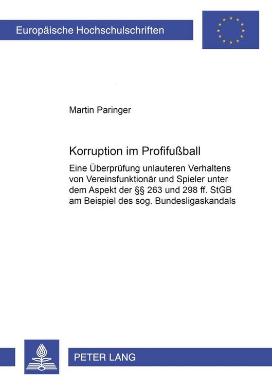 Produktbild: Korruption im Profifu&szlig;ball
