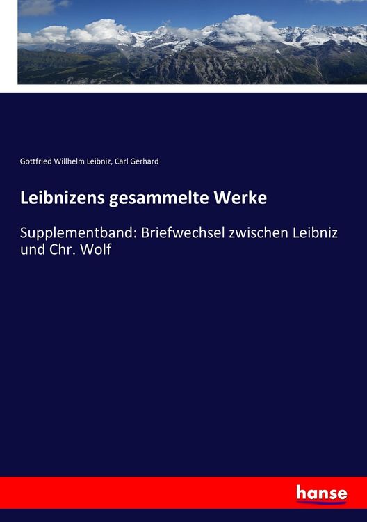Produktbild: Leibnizens gesammelte Werke