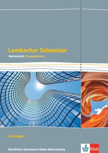 Produktbild: Lambacher Schweizer Mathematik Berufliches Gymnasium Eingangsklasse. Ausgabe Baden-W&uuml;rttemberg