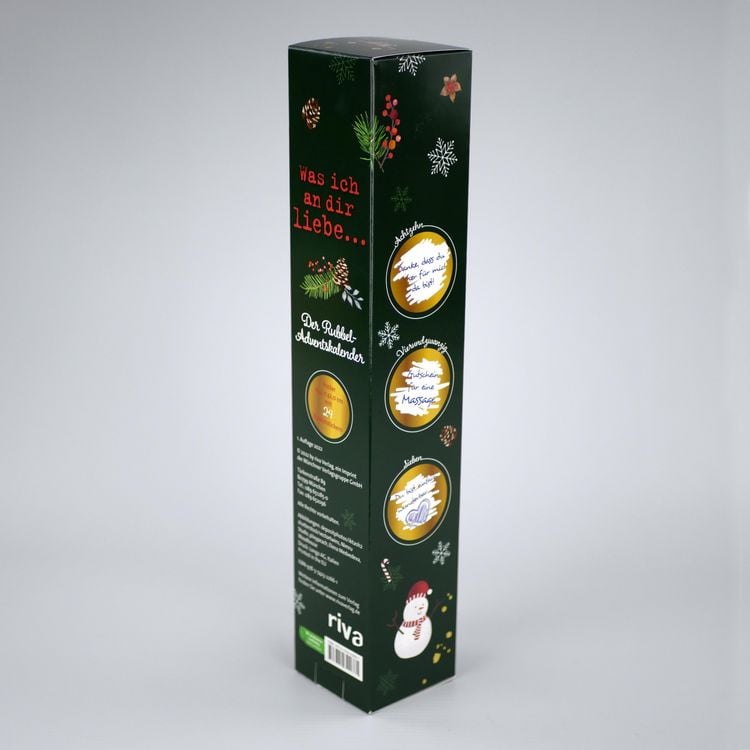 Produktbild: Was ich an dir liebe &ndash; Der Rubbel-Adventskalender
