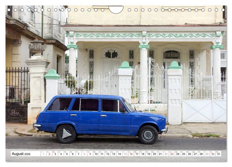 Produktbild: LADA KOMBI - Die sowjetische Auto-Legende WAS-2102 (Wandkalender 2026 DIN A4 quer), CALVENDO Monatskalender