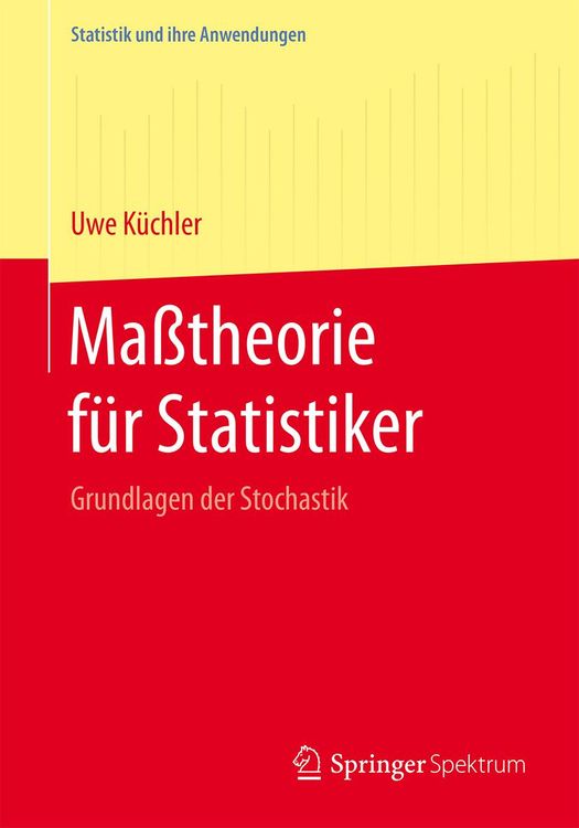 Produktbild: Maßtheorie für Statistiker