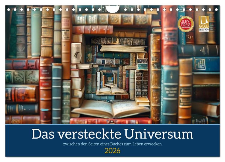 Produktbild: Das versteckte Universum (Wandkalender 2026 DIN A4 quer), CALVENDO Monatskalender
