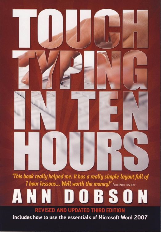 Produktbild: Touch Typing In Ten Hours, 3rd Edition
