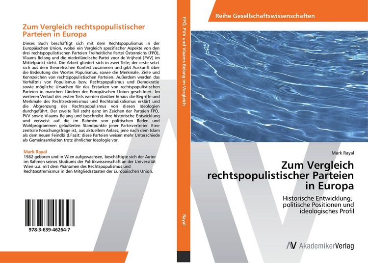 Produktbild: Zum Vergleich rechtspopulistischer Parteien in Europa