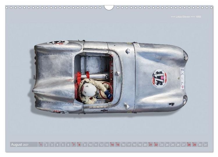 Produktbild: Two-Seater Racing Cars 1950-1960 (Wandkalender 2027 DIN A3 quer), CALVENDO Monatskalender