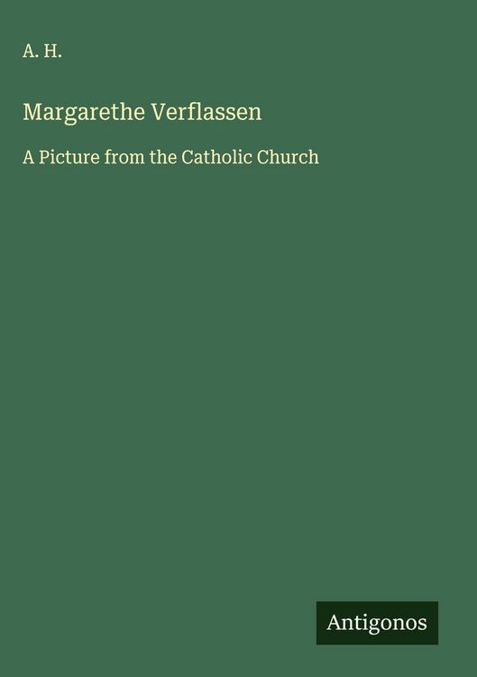 Produktbild: Margarethe Verflassen