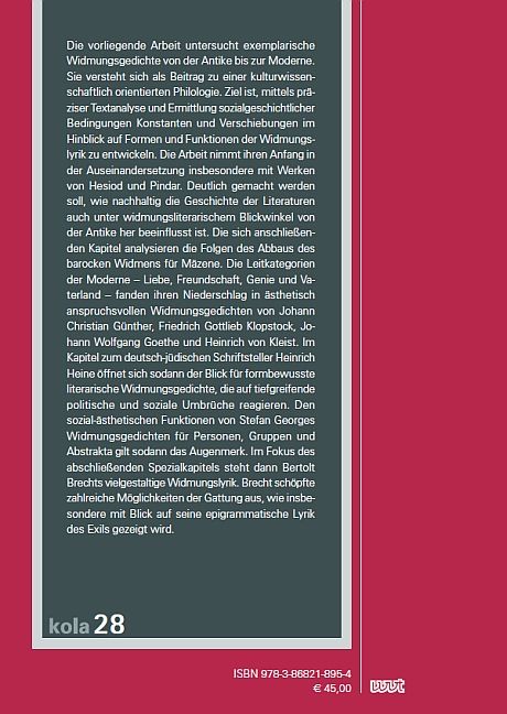 Produktbild: Von Hesiod bis Brecht