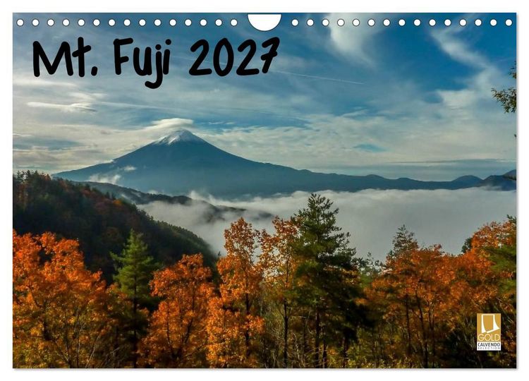 Produktbild: Mt. Fuji 2027 (Wall Calendar 2027 DIN A4 landscape), CALVENDO 12 Month Wall Calendar