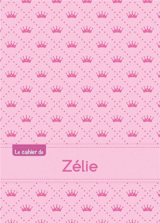 Produktbild: Cahier zelie seyes,96p,a5 princesse