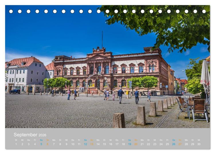 Produktbild: Weimar - das kulturelle Erbe (Tischkalender 2026 DIN A5 quer), CALVENDO Monatskalender