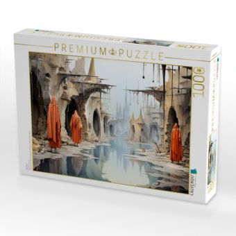 Produktbild: CALVENDO Puzzle Die Drei | 1000 Teile Lege-Gr&ouml;&szlig;e 64x48cm Foto-Puzzle f&uuml;r gl&uuml;ckliche Stunden